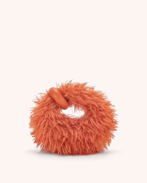 Imagem de BOLSA PELÚCIA LARANJA JW PEI