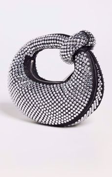 Imagem de BOLSA STRASS REDONDA JW PEI