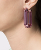 Imagem de BRINCO LUCENT SWAROVSKI ROSA