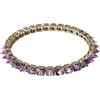 Imagem de COLAR ORTYX CHOKER PYRAMID SPIKE ROSA SWAROVSKI