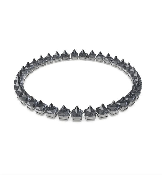 Imagem de COLAR ORTYX CHOKER PYRAMID SPIKE PRETO SWAROVSKI