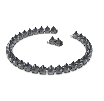 Imagem de COLAR ORTYX CHOKER PYRAMID SPIKE PRETO SWAROVSKI