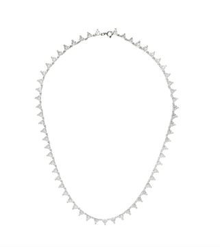 Imagem de COLAR MINI TRIÂNGULO PRATA SWAROVSKI