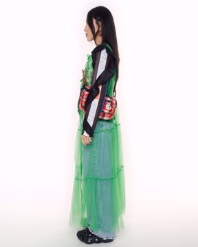 Imagem de VESTIDO TULE VERDE MAISON SPECIAL
