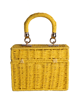 Imagem de BOLSA DE PALHA AMARELA