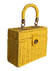 Imagem de BOLSA DE PALHA AMARELA