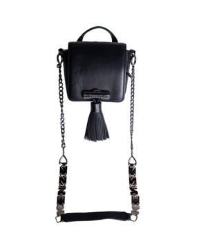 Imagem de BOLSA PRETA KENZO ALÇA COM LOGO