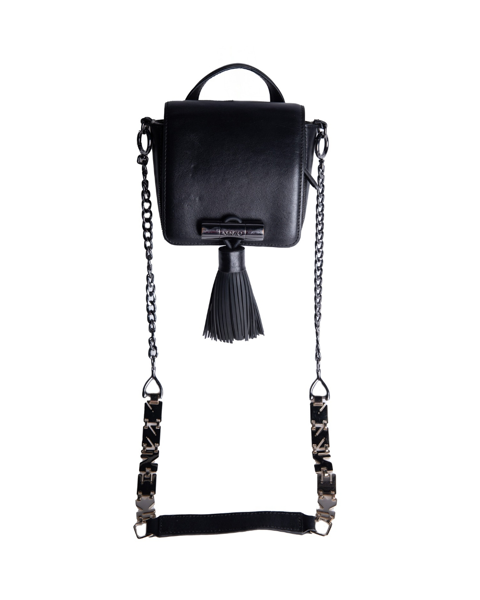 Imagem de BOLSA PRETA KENZO ALÇA COM LOGO