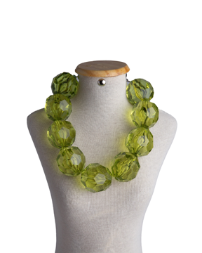 Imagem de COLAR BOLAS VERDE