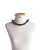 Imagem de COLAR ORTYX CHOKER PYRAMID SPIKE PRETO SWAROVSKI