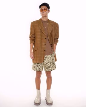 Imagem de SHORTS JACQUARD DE ONÇA GUCCI