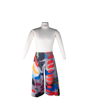 Imagem de CALÇA PANTACOURT ESTAMPADA ISSEY MIYAKE PLEATS PLEATS