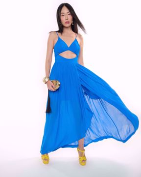 Imagem de VESTIDO AZUL LONGO TUFI DUEK