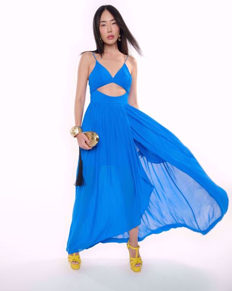 Imagem de VESTIDO AZUL LONGO TUFI DUEK