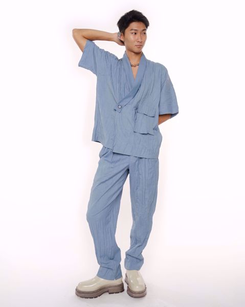 Imagem de CONJUNTO ALFAITARIA AZUL CLARO NANDO FY