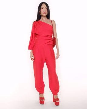 Imagem de CONJUNTO VERMELHO TEXTURA CRIS BARROS