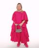 Imagem de VESTIDO ROSA BABADOS MARTINS