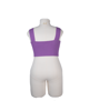 Imagem de TOP FAIXA ALCA LARGA TRICOT ROXO
