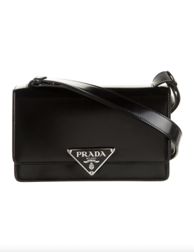 Imagem de BOLSA RETANGULAR PRADA EMBLEME SPAZZOLATO