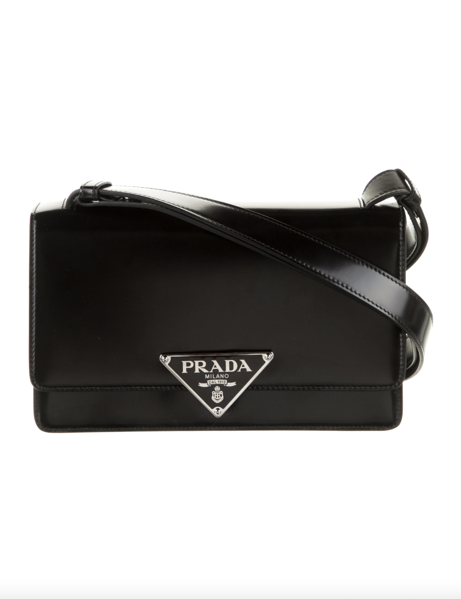 Imagem de BOLSA RETANGULAR PRADA EMBLEME SPAZZOLATO