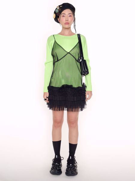 Imagem de VESTIDO DE TULE PRETO MSMG