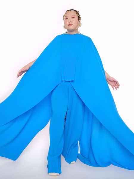 Imagem de CONJUNTO AZUL PLISSADO FERNANDA YAMAMOTO