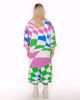 Imagem de CONJUNTO QUADRICULADO ROSA, VERDE E AZUL MARTINS