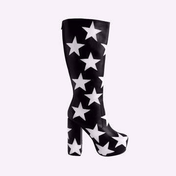 Imagem de BOTA ESTRELAS PAPARAZZI BLACK OKOKO & ABEL