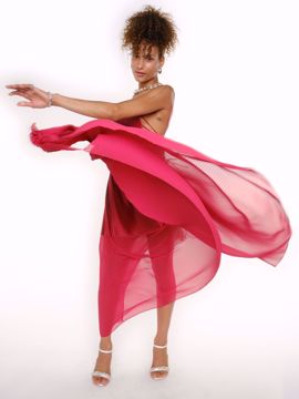 Imagem de VESTIDO VINHO TEODORA OSHIMA