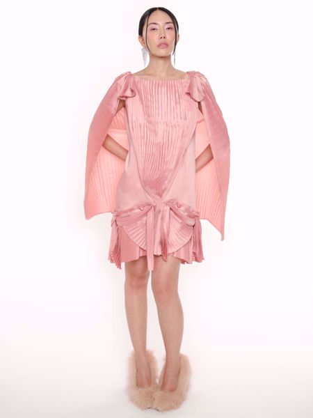Imagem de VESTIDO CURTO ROSÉ VON TRAPP