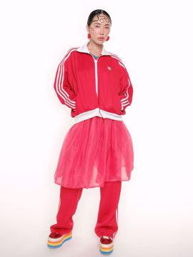 Imagem de CONUNTO ESPORTIVO VERMELHO ADIDAS