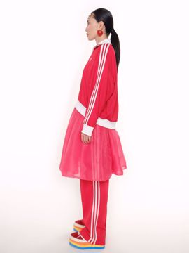 Imagem de CONUNTO ESPORTIVO VERMELHO ADIDAS