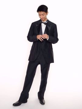 Imagem de SMOKING PRETO MASCULINO