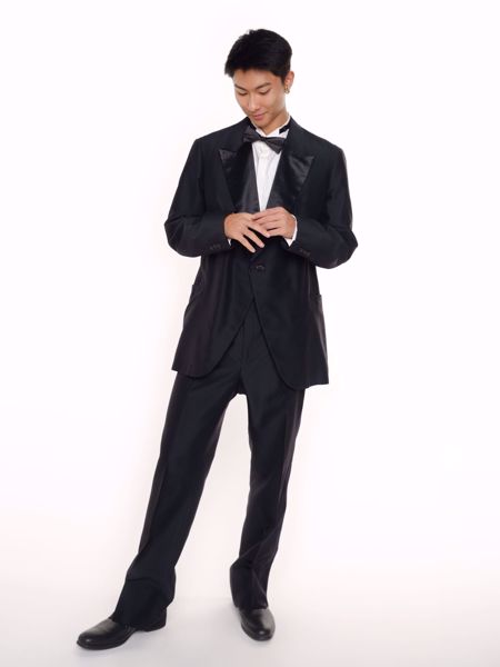 Imagem de SMOKING PRETO MASCULINO