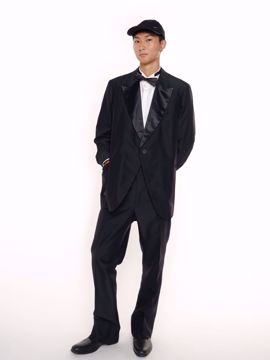 Imagem de SMOKING PRETO MASCULINO
