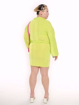 Imagem de VESTIDO VERDE LIMA ENVELOPE