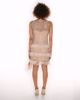 Imagem de VESTIDO BORDADO PLUMAS ROSE SANDRO BARROS