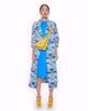 Imagem de VESTIDO MIDI AZUL ISSEY MIYAKE PLEATS PLEATS