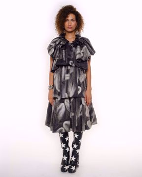 Imagem de VESTIDO MIDI BABADOS LED