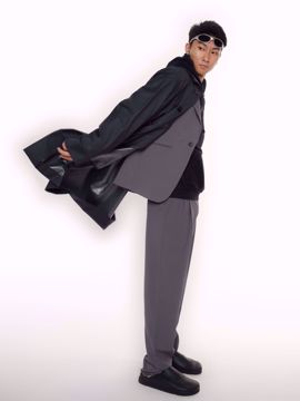 Imagem de TERNO BLAZER E CALÇA CINZA MASCULINO