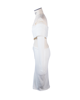 Imagem de VESTIDO ASSIMÉTRICO DE TRICÔ BRANCO