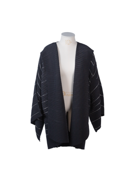 Imagem de KIMONO PLISSADO PRETO FERNANDA YAMAMOTO