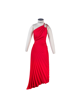 Imagem de VESTIDO DE FESTA OMBRO SO PLISSADO VERMELHO