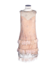 Imagem de VESTIDO BORDADO PLUMAS ROSE SANDRO BARROS