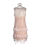 Imagem de VESTIDO BORDADO PLUMAS ROSE SANDRO BARROS