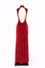 Imagem de VESTIDO LONGO DE VELUDO VERMELHO