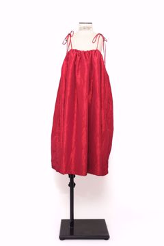 Imagem de VESTIDO MIDI VINHO ÃO BALONÊ