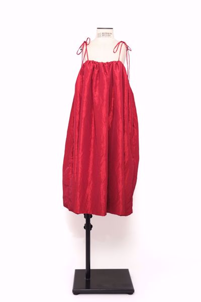 Imagem de VESTIDO MIDI VINHO ÃO BALONÊ