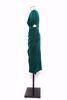 Imagem de VESTIDO VERDE LUREX MIDI COM FENDA