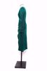 Imagem de VESTIDO VERDE LUREX MIDI COM FENDA